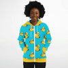 Happy Mother Ducker Zip-Up Hoodie