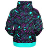 Synthwave Zip-Up Hoodie