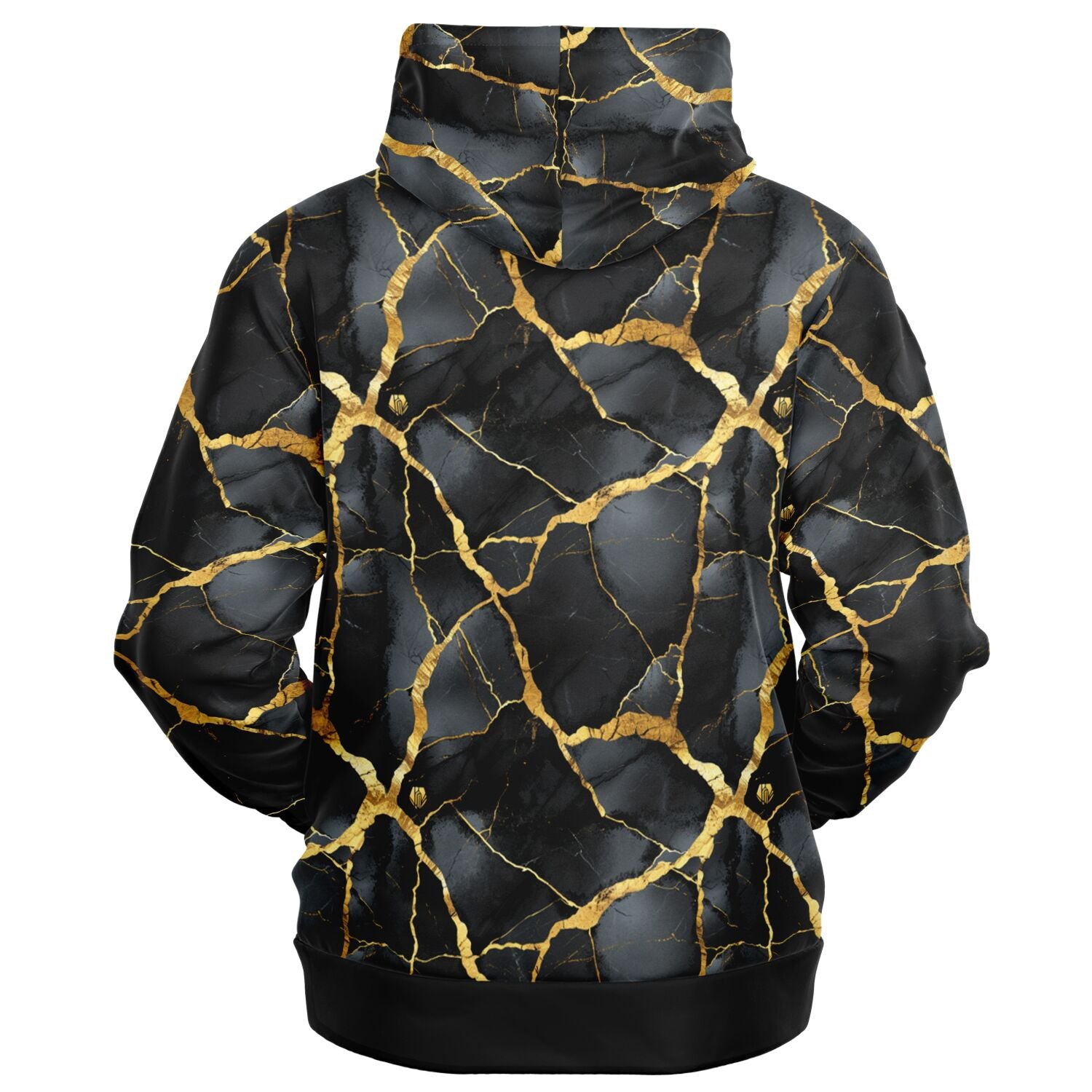 Fractured Zip-Up Hoodie