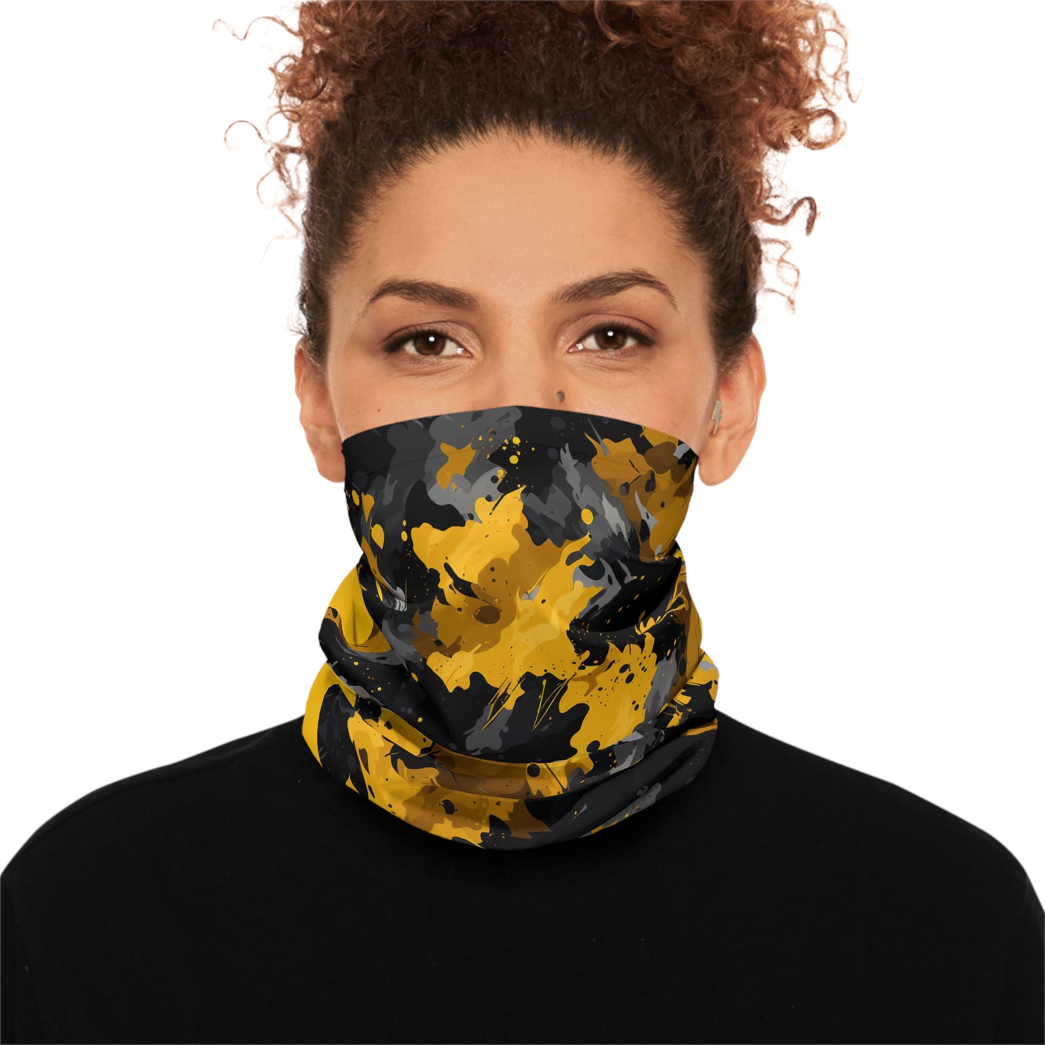 Camo (Black & Yellow) Neck Gaiter