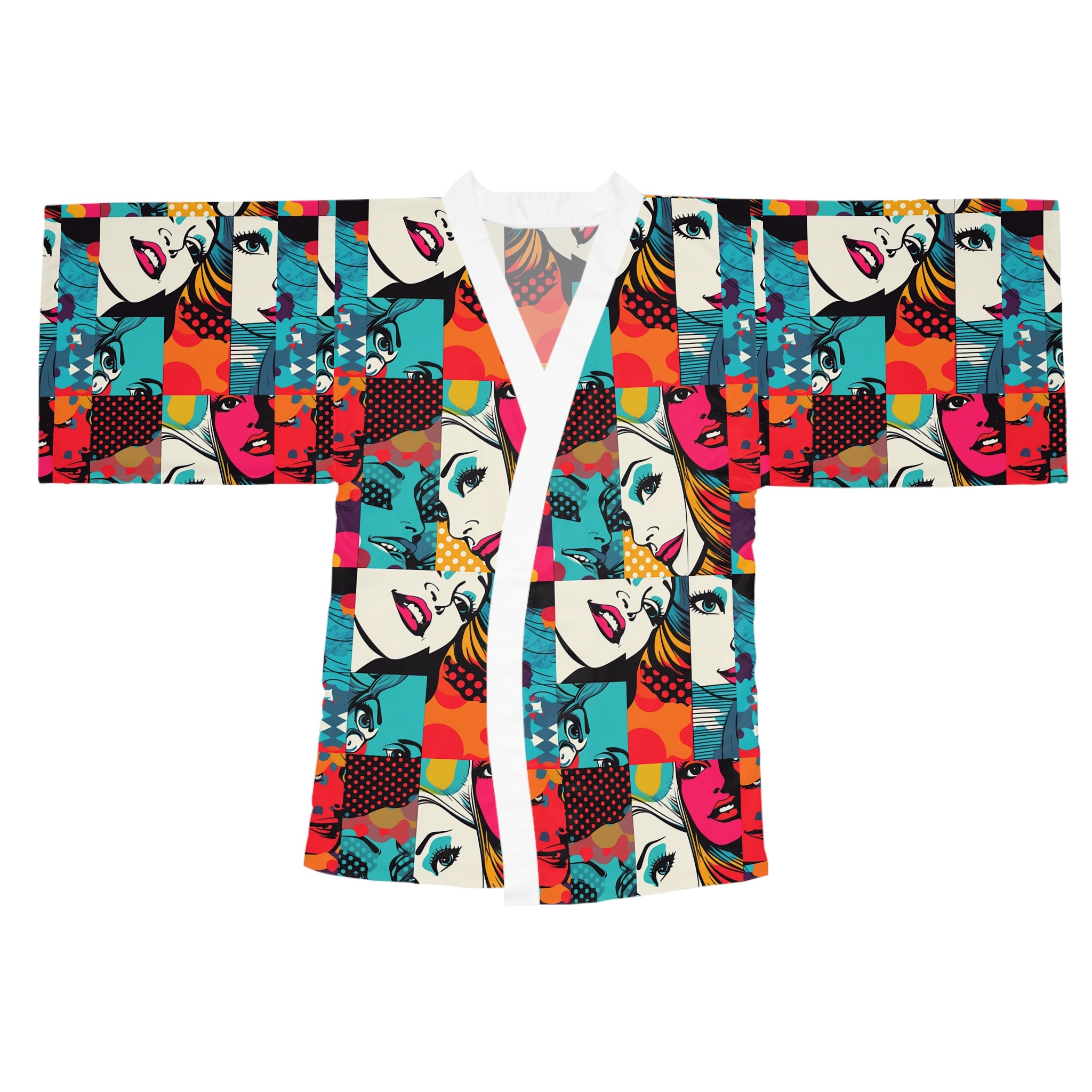 Pop Art Kimono Robe