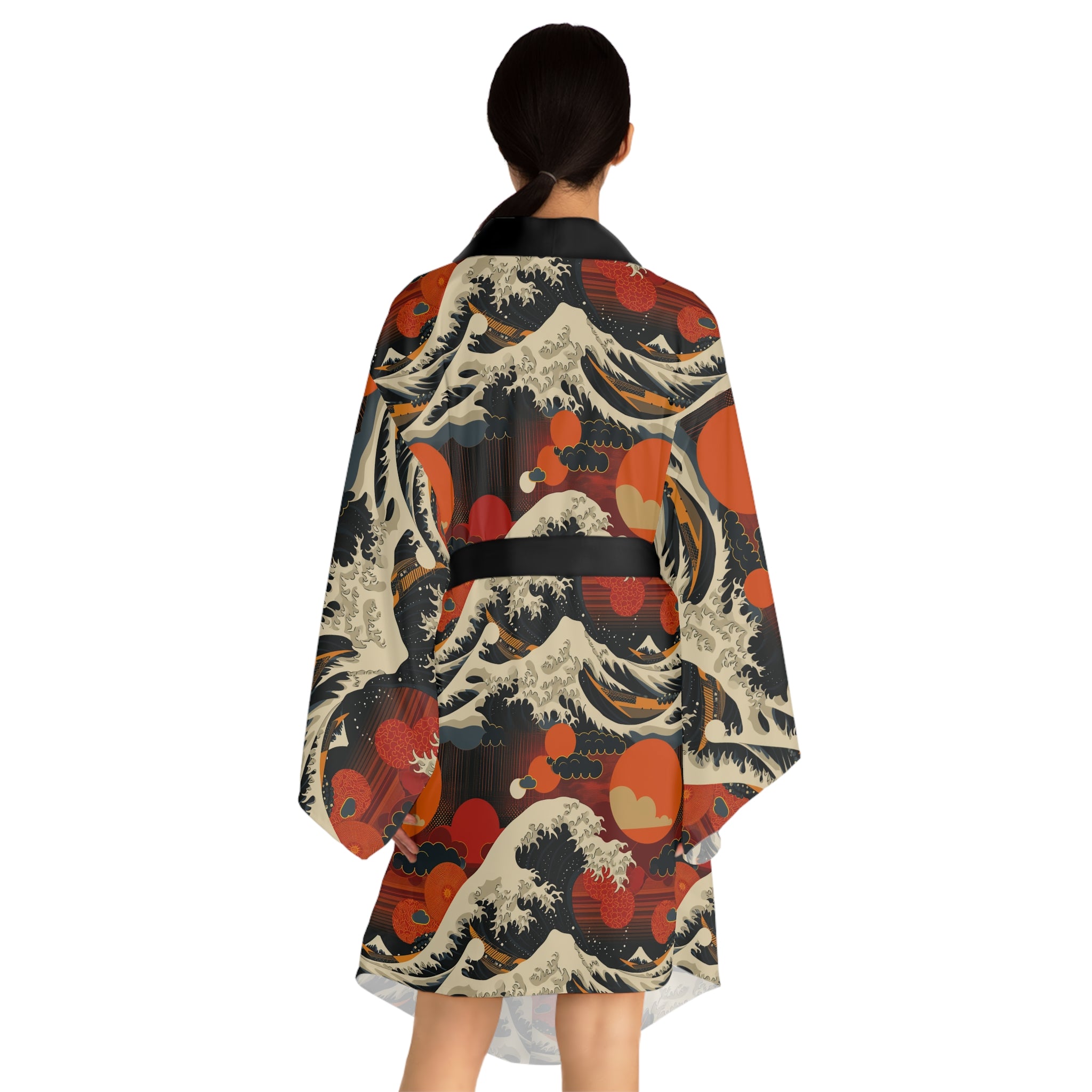 Pacific Waves II Kimono Robe