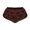 Tribal (Red) Women's Shorts