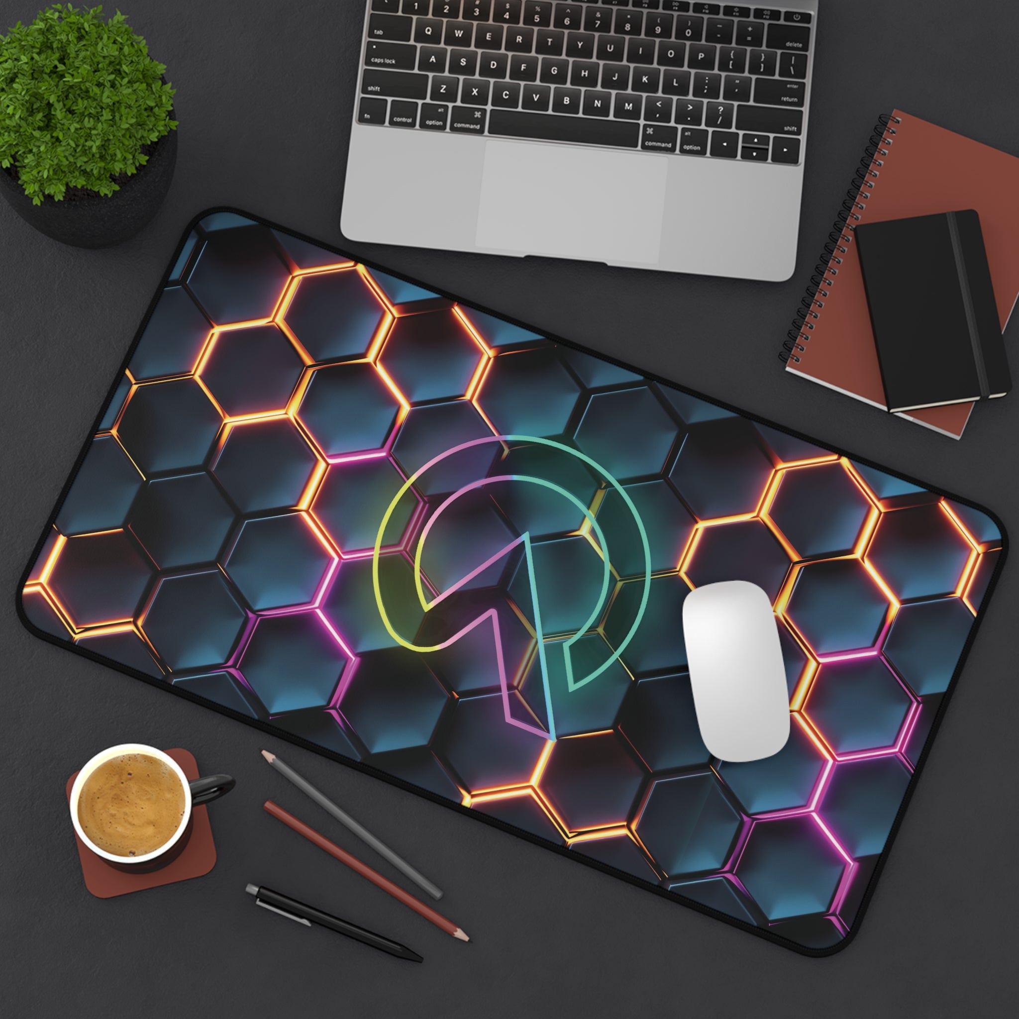 Hex Core Desk Mat