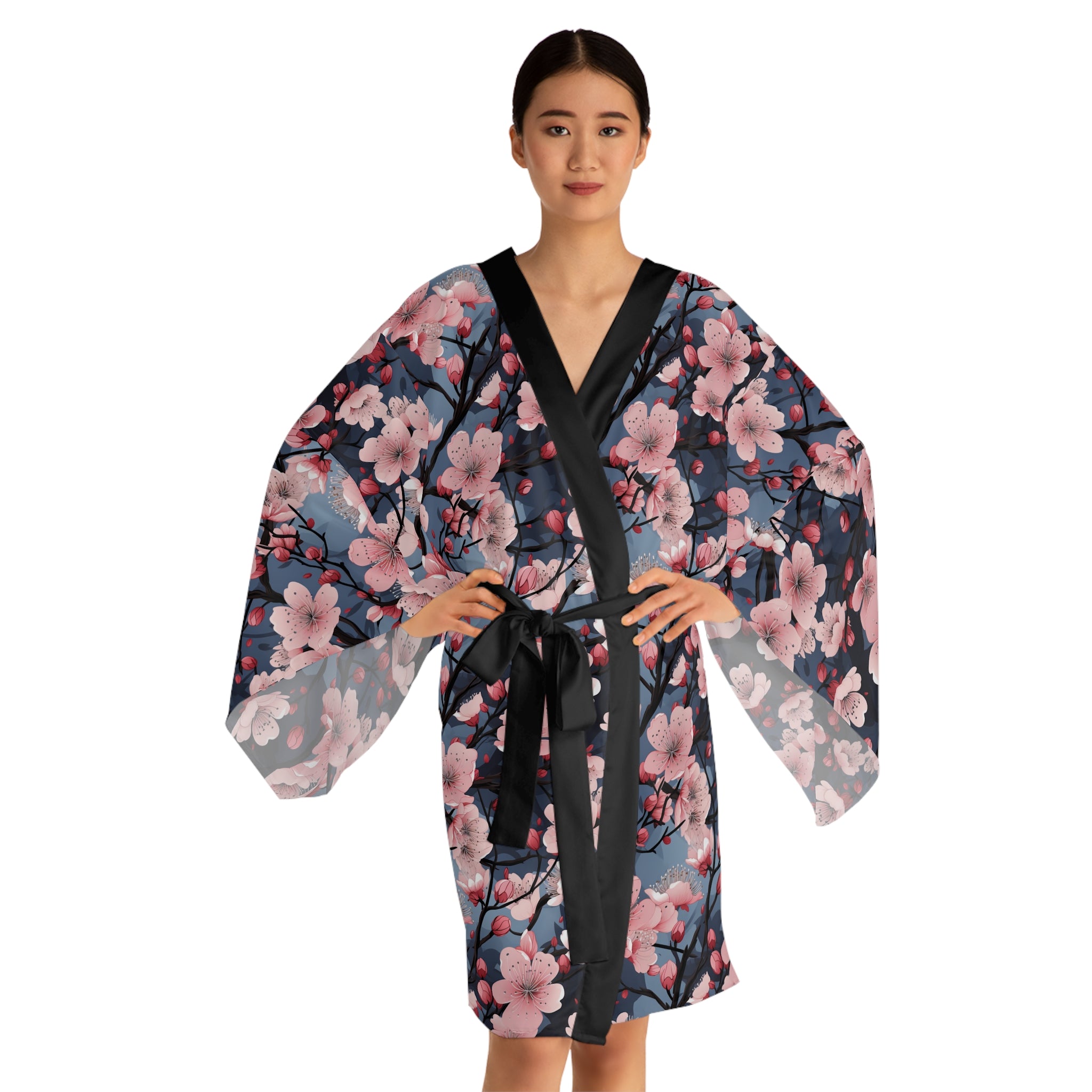 Cherry Blossom III Kimono Robe