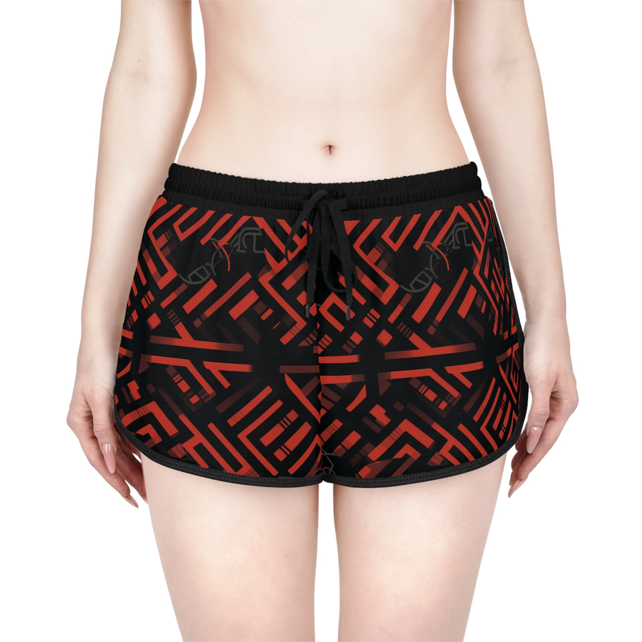 Tribal (Red) Women's Shorts