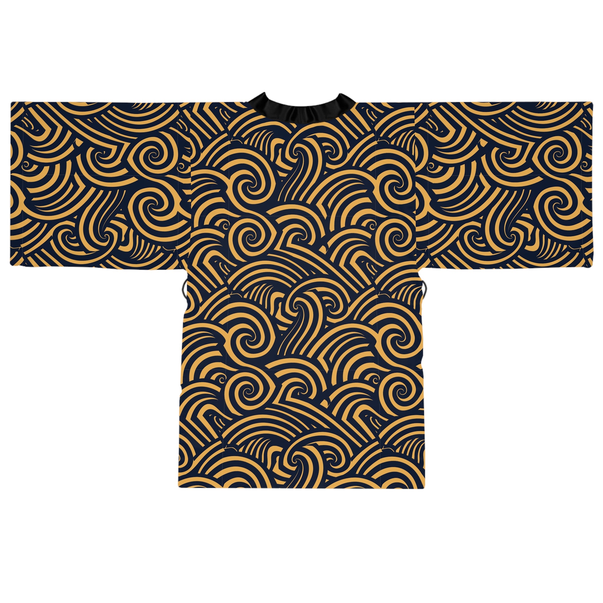 Tribal Waves Kimono Robe