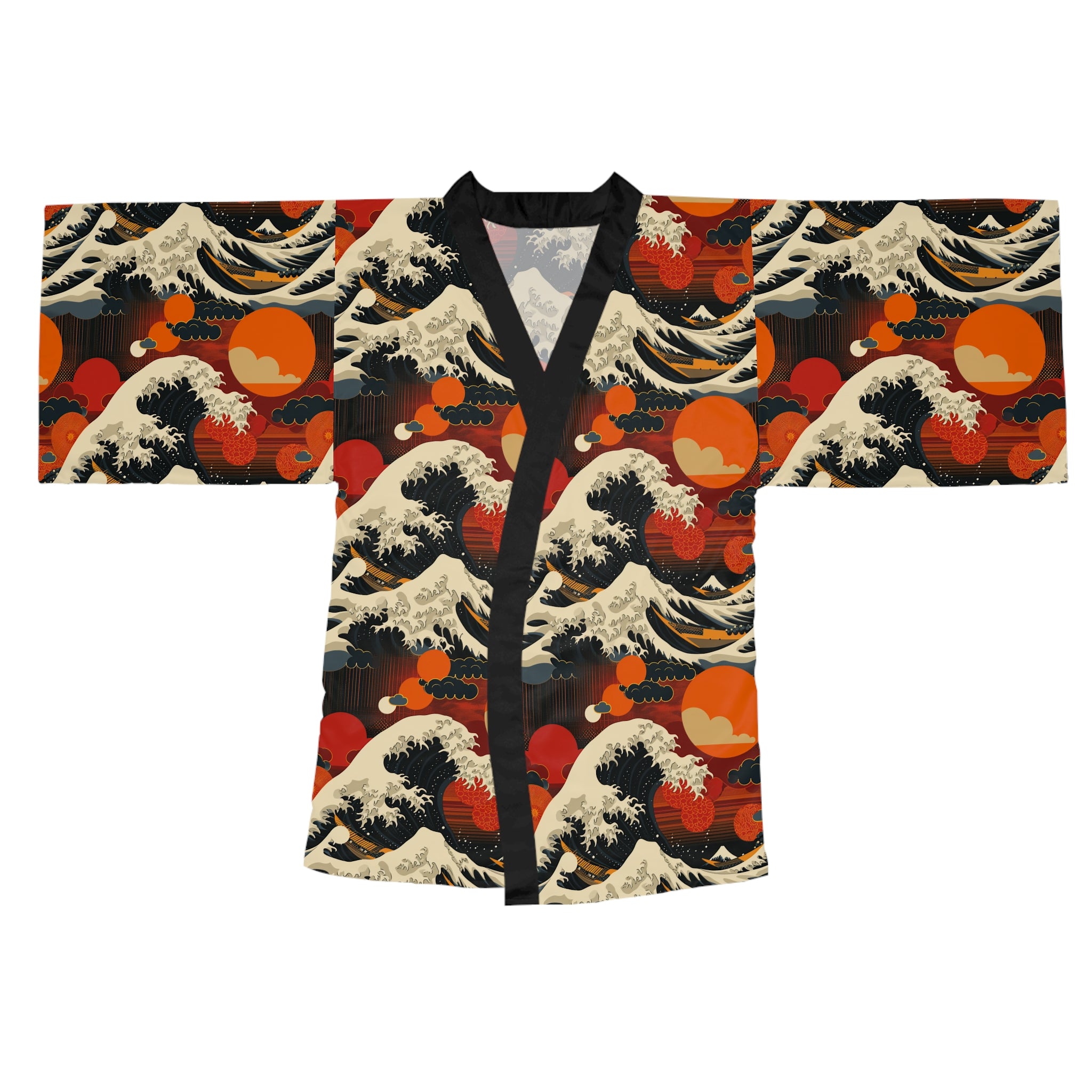 Pacific Waves II Kimono Robe