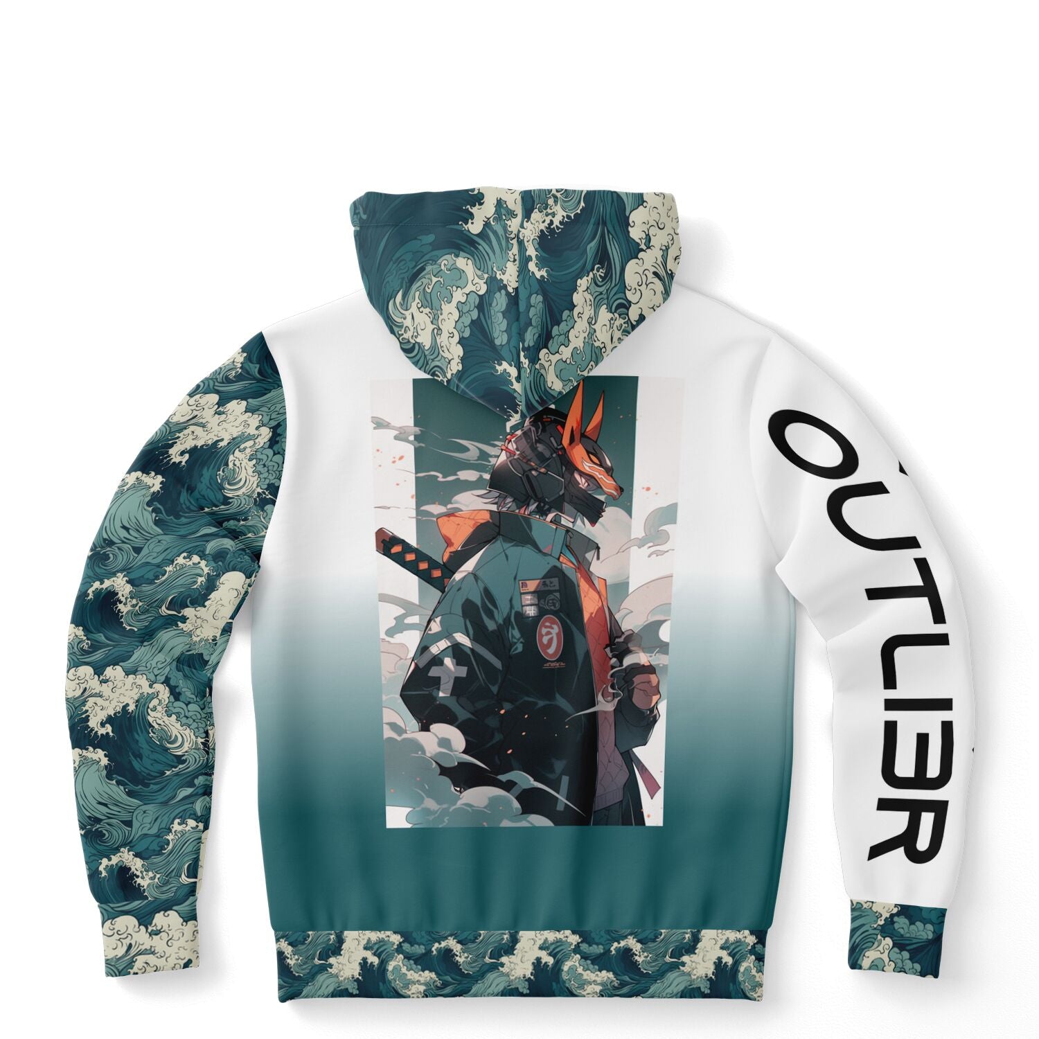 Pacific Waves Pullover Hoodie