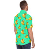 Happy Mother Ducker (Green) Button Down Shirt