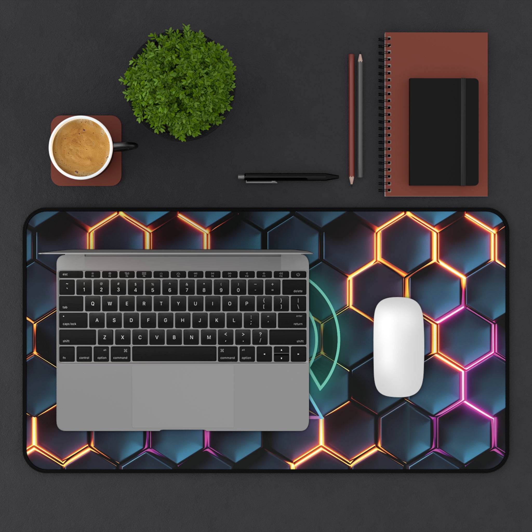 Hex Core Desk Mat