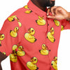 Angry Mother Ducker (Red) Button Down Shirt