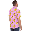 Happy Mother Ducker (Pink) Button Down Shirt