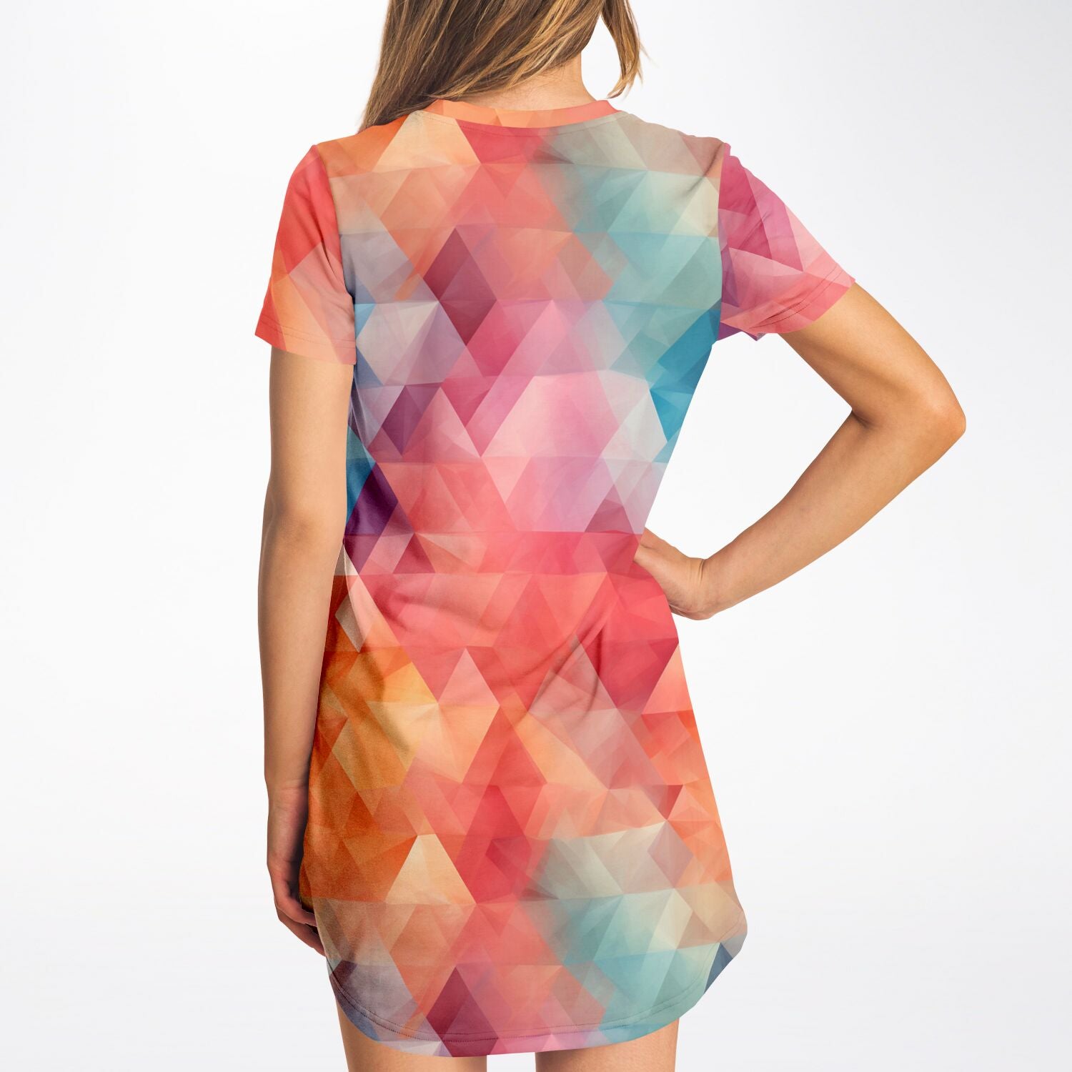 Prismatic T-Shirt Dress