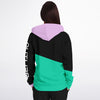 Duo Tone (Mint & Pink) Zip-Up Hoodie