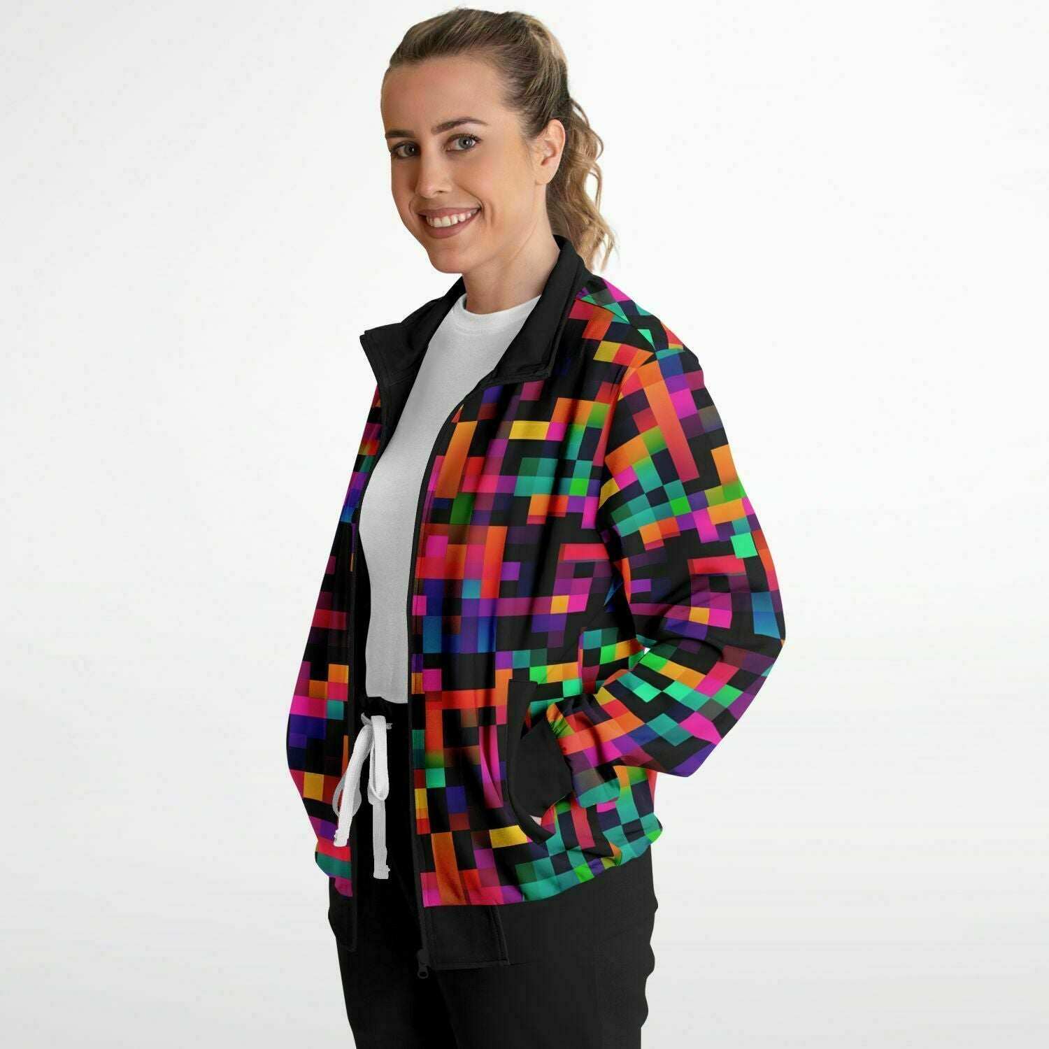 Pixel Perfect Track Jacket