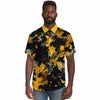 Camo (Black & Yellow) Button Down Shirt