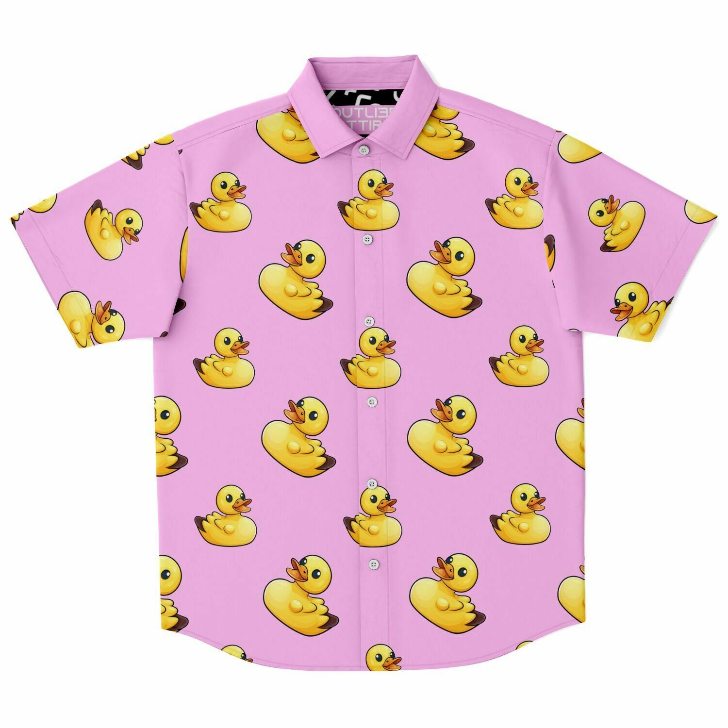 Happy Mother Ducker (Pink) Button Down Shirt