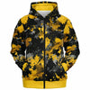 Camo (Black & Yellow) Icarus Uprising Zip-Up Hoodie