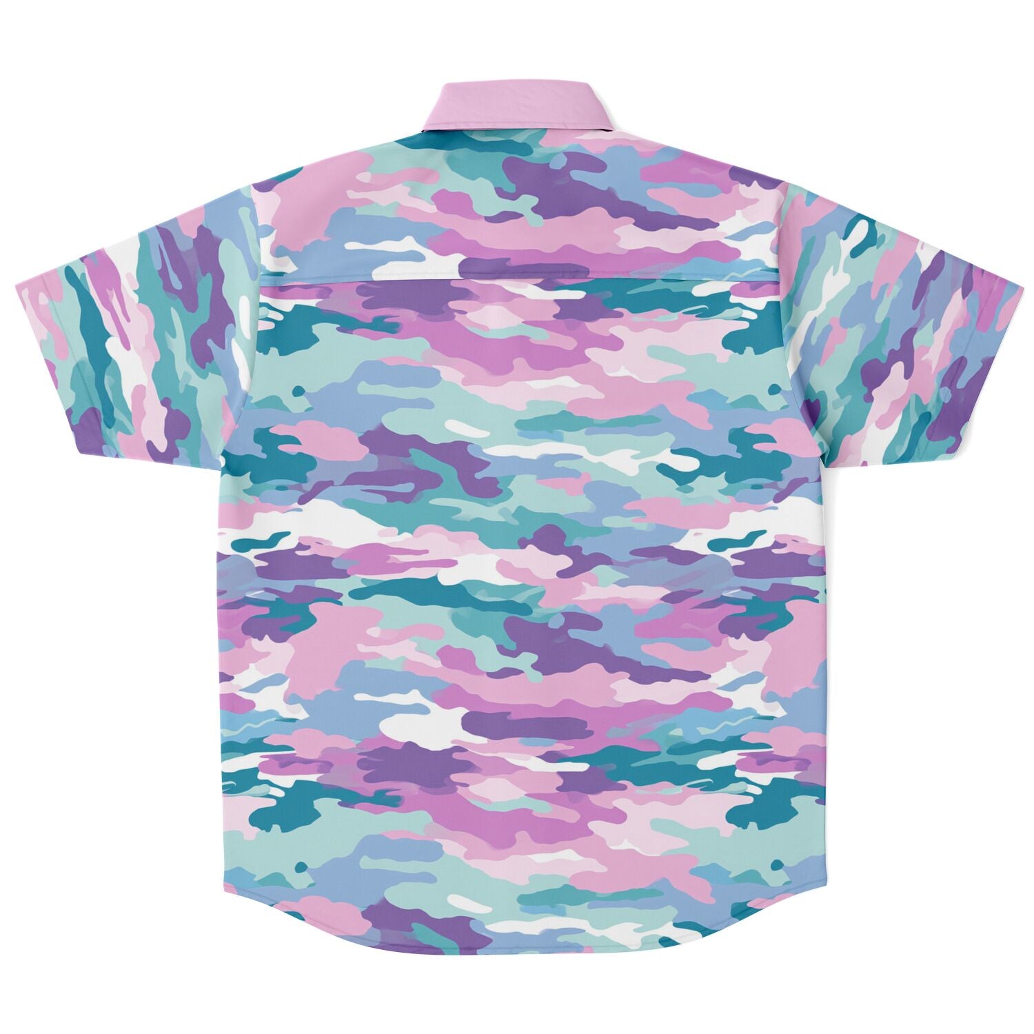 Camo Cotton Candy Button Down Shirt