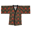 Golden Seal Kimono Robe