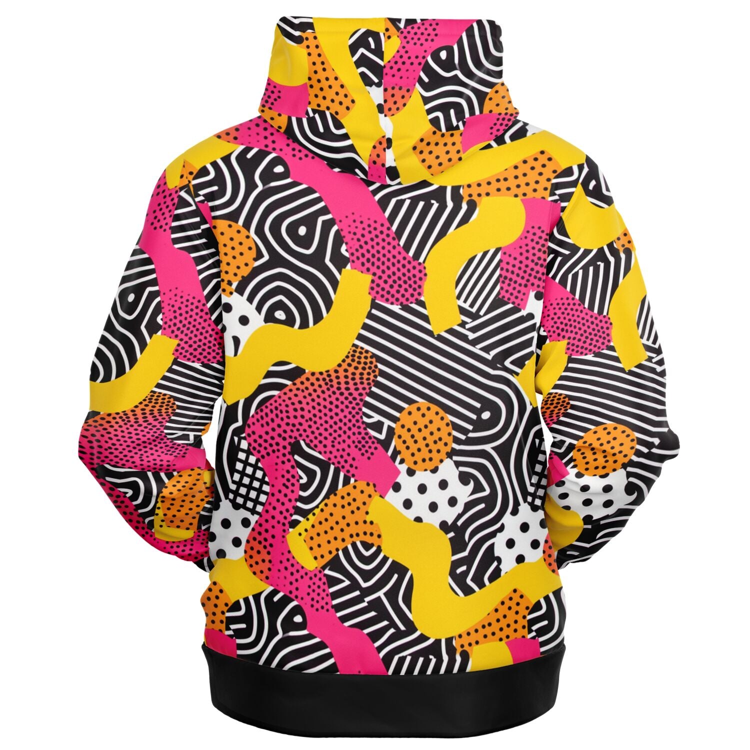 90's Retro Zip-Up Hoodie