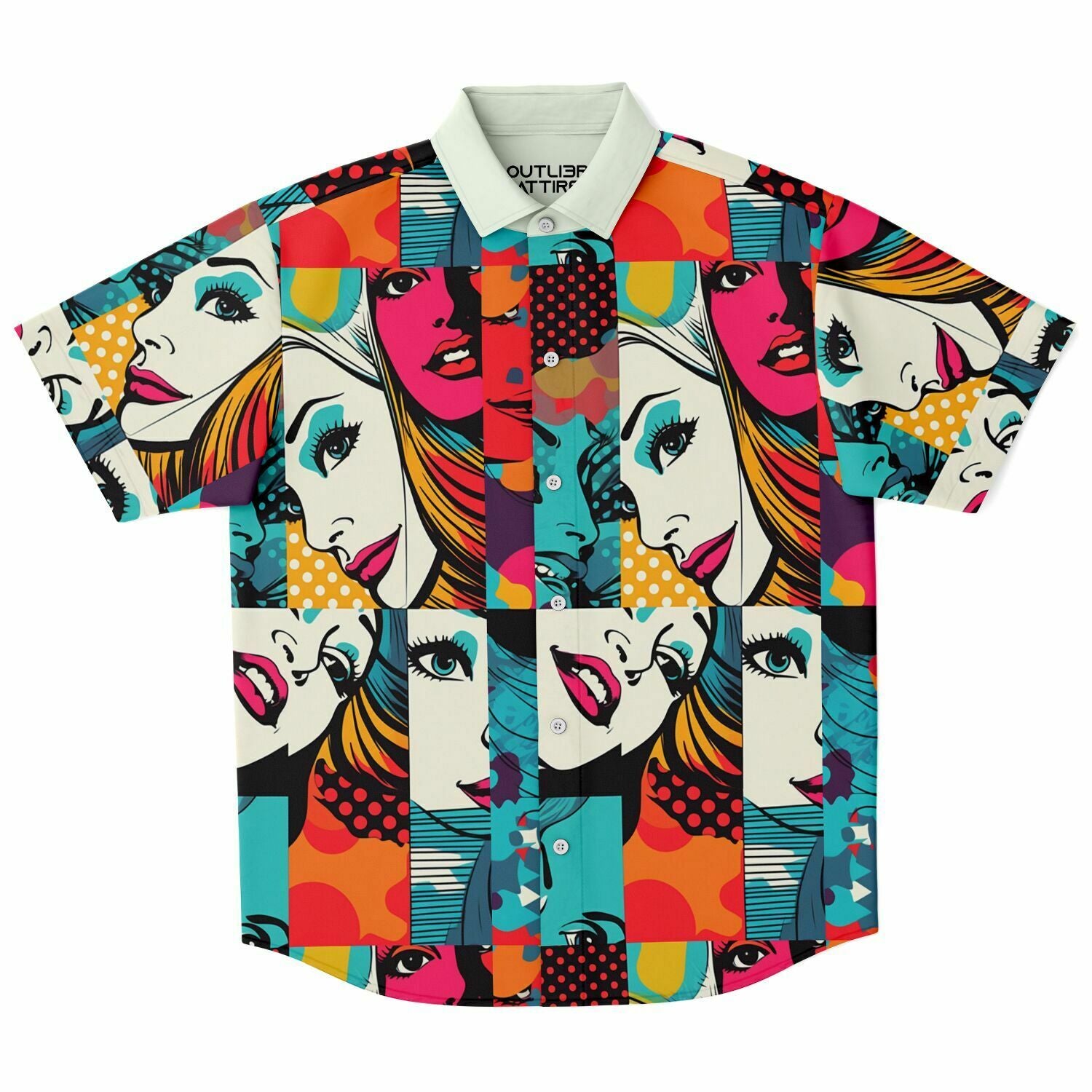 Pop Art Button Down Shirt