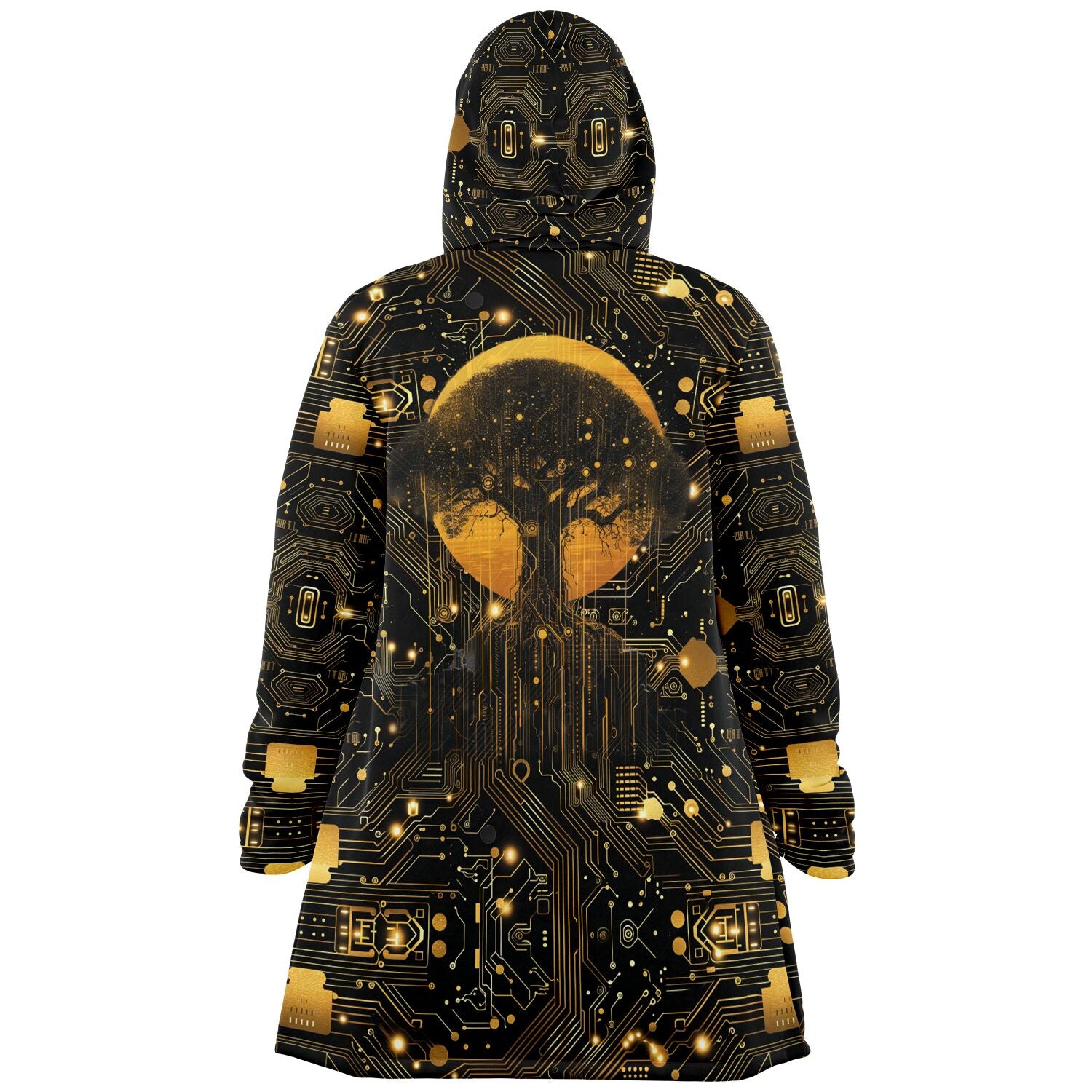 Technology Tree Microfleece Cloak