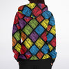 Rubix Plaid Zip-Up Hoodie