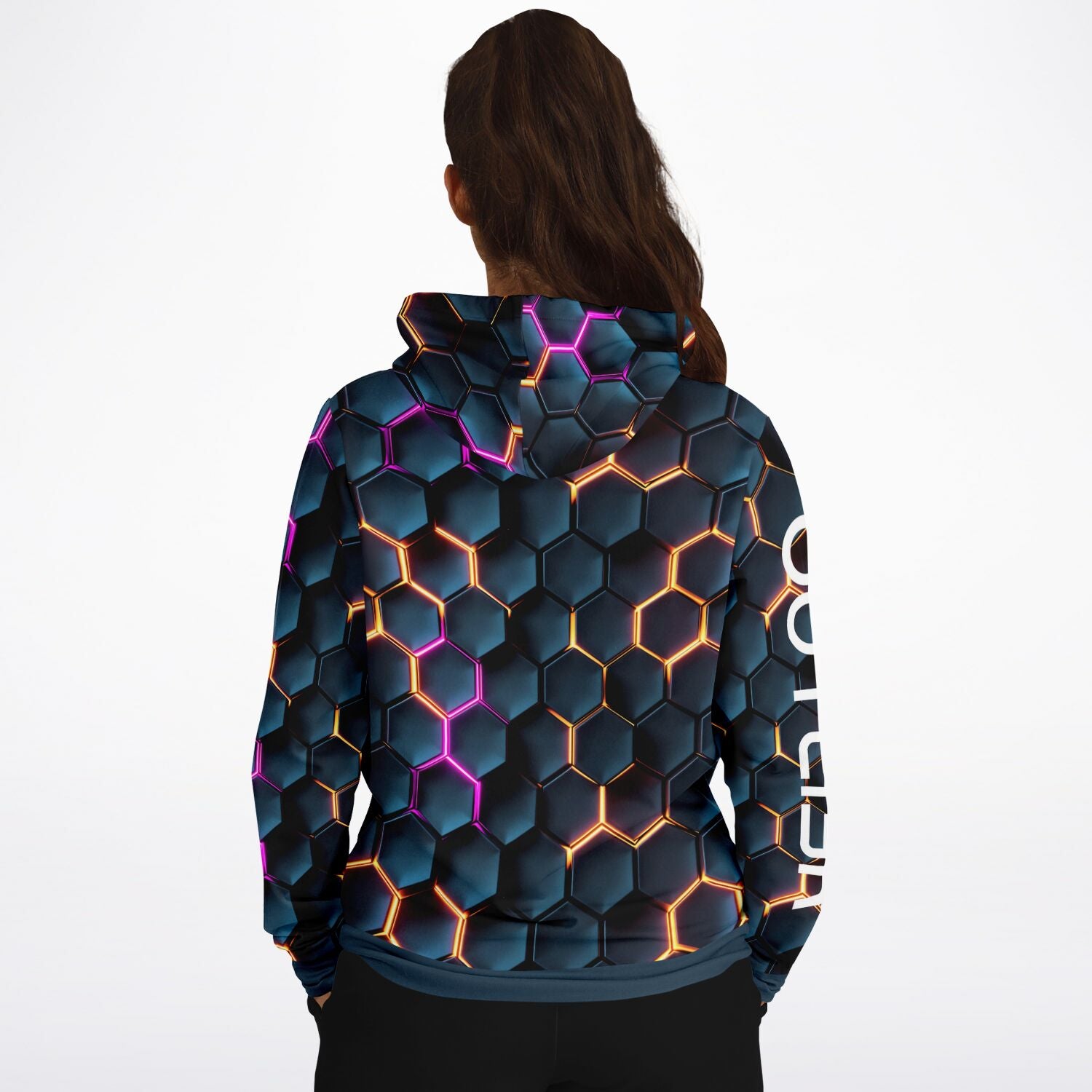 Hex Core (Gray) Pullover Hoodie