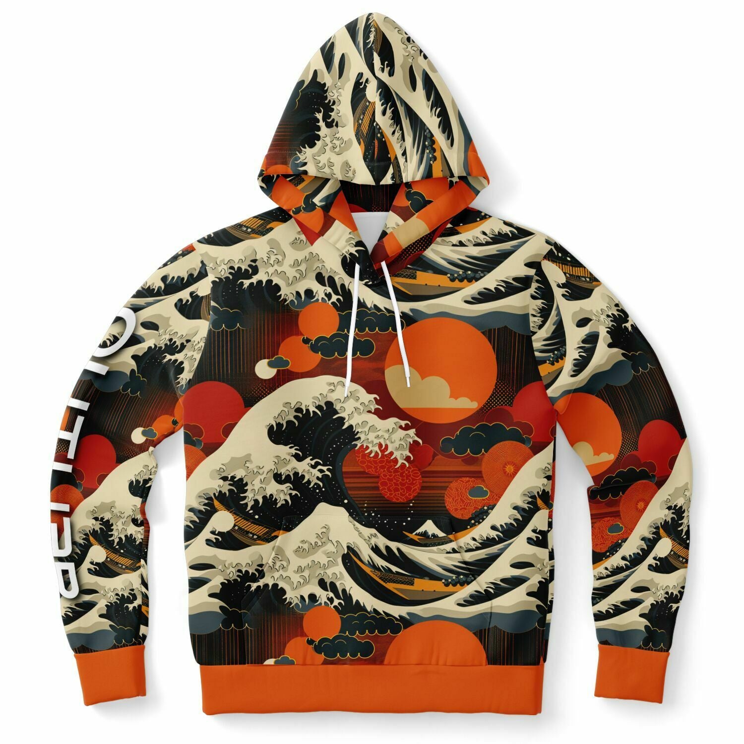 Pacific Waves II Pullover Hoodie