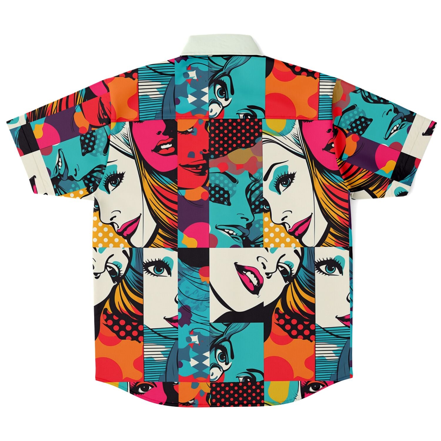 Pop Art Button Down Shirt