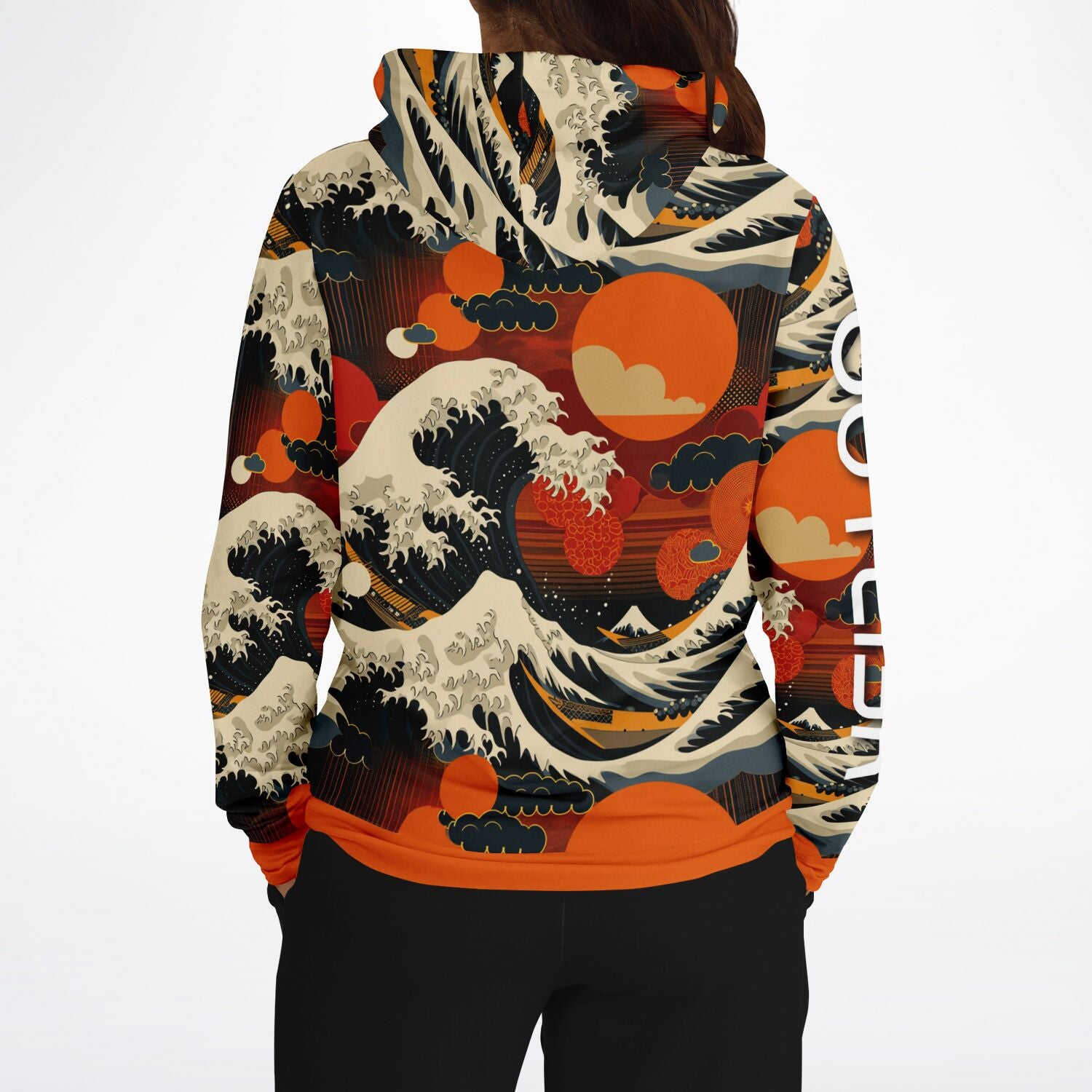 Pacific Waves II Pullover Hoodie