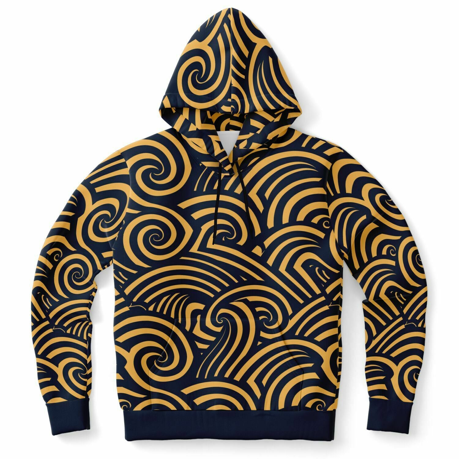 Tribal Waves Pullover Hoodie