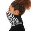 Tribal (White) Neck Gaiter