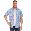 Prismatic Diamond Button Down Shirt