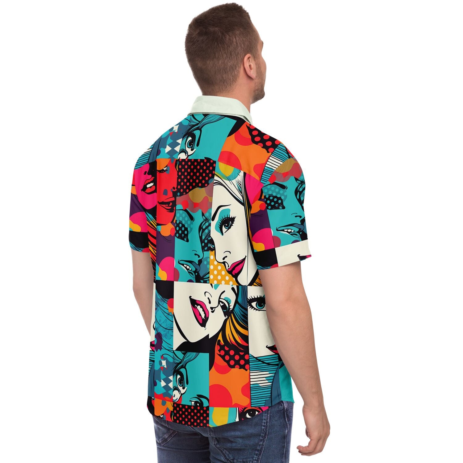 Pop Art Button Down Shirt