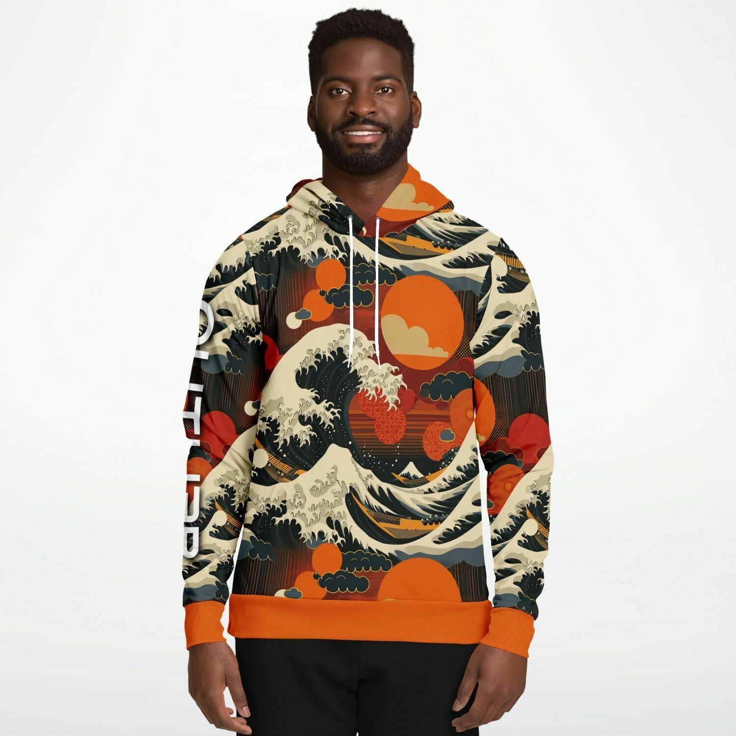 Pacific Waves II Pullover Hoodie