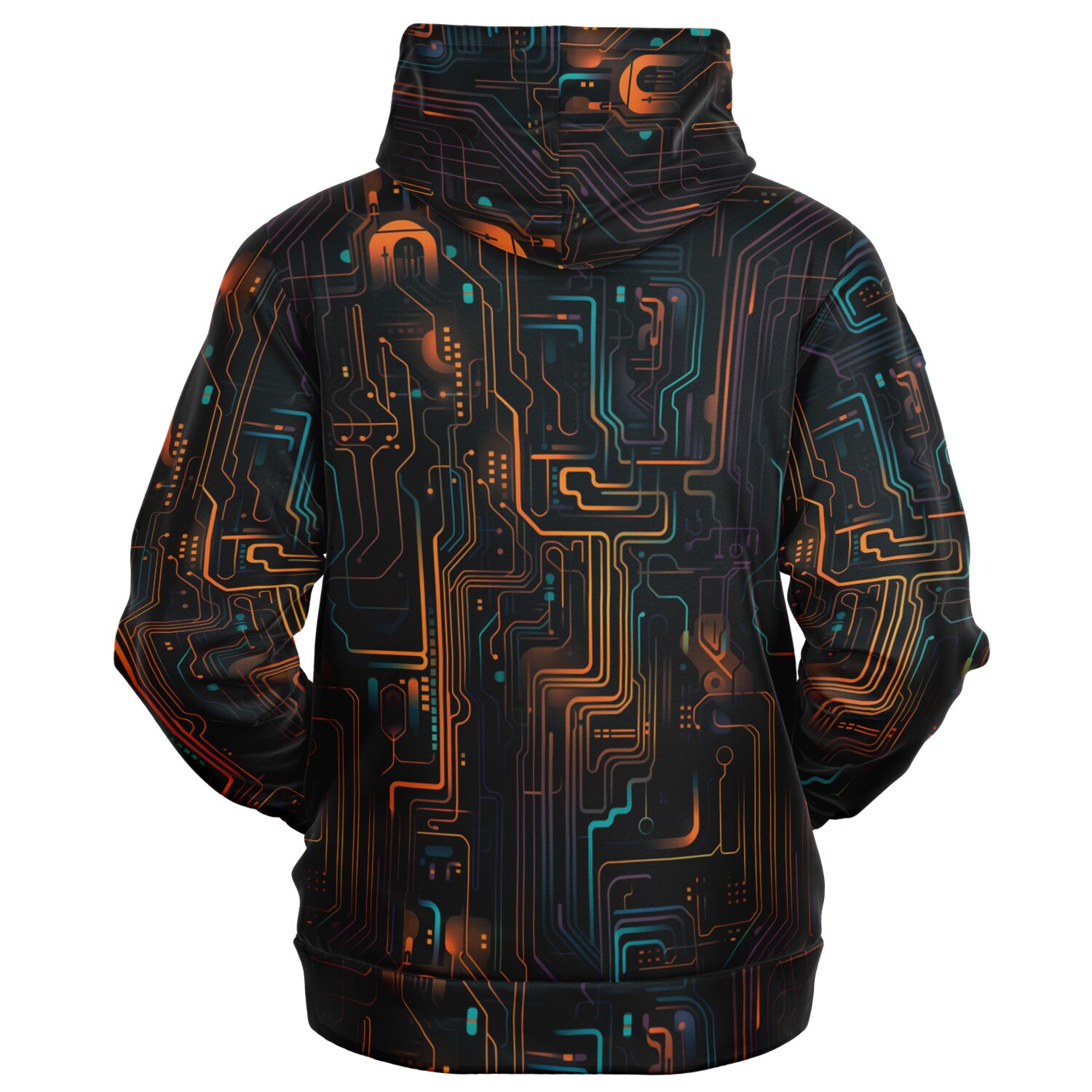 Digital Wasteland Zip-Up Hoodie