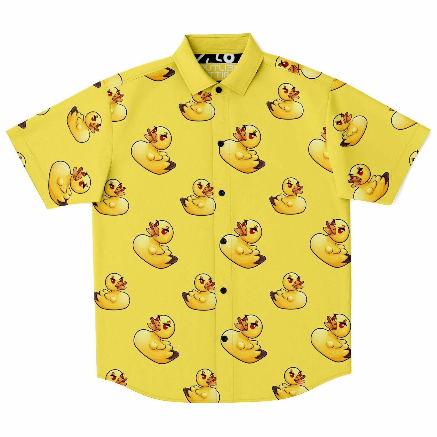 Angry Mother Ducker (Yellow) Button Down Shirt