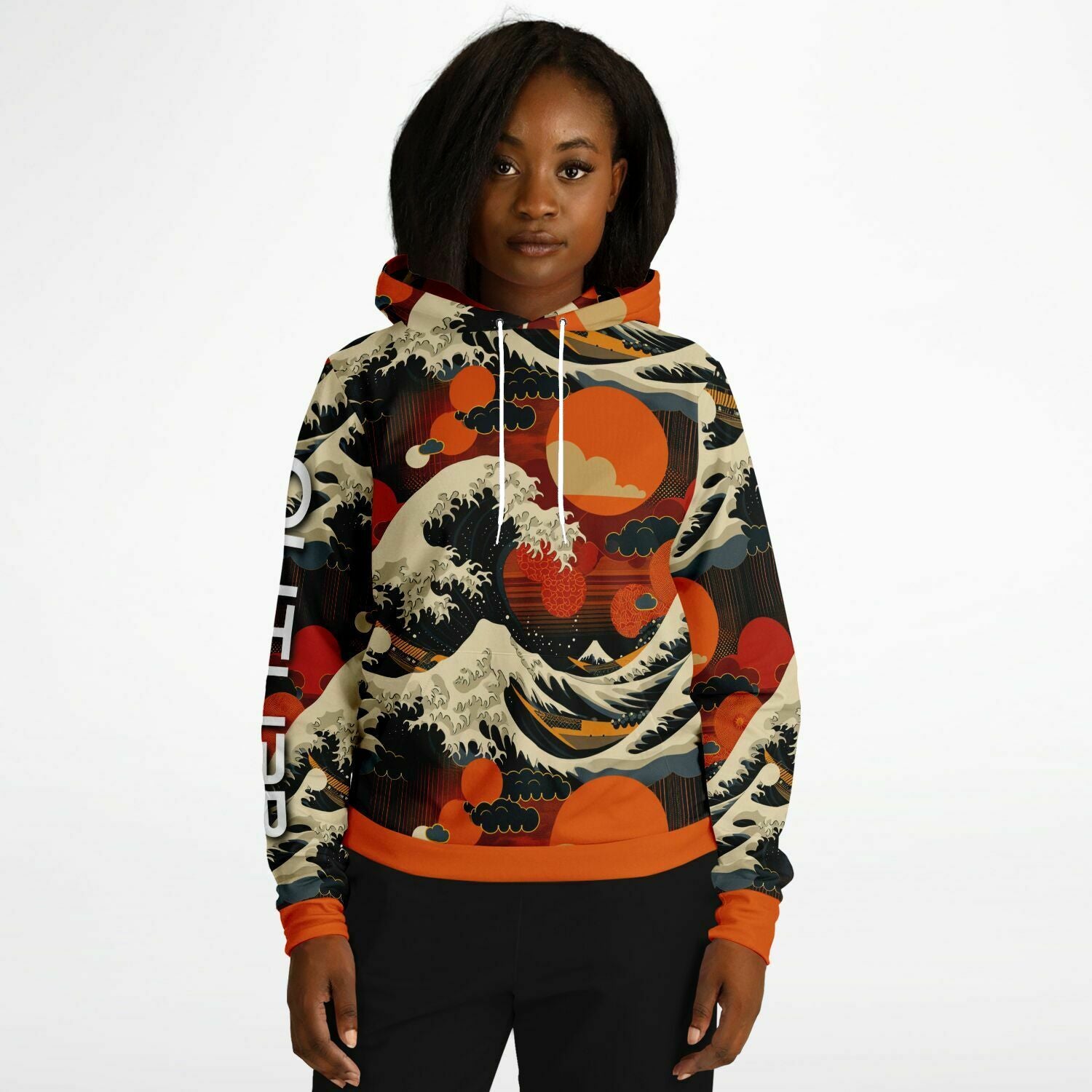 Pacific Waves II Pullover Hoodie