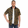 Tribal Waves Button Down Shirt