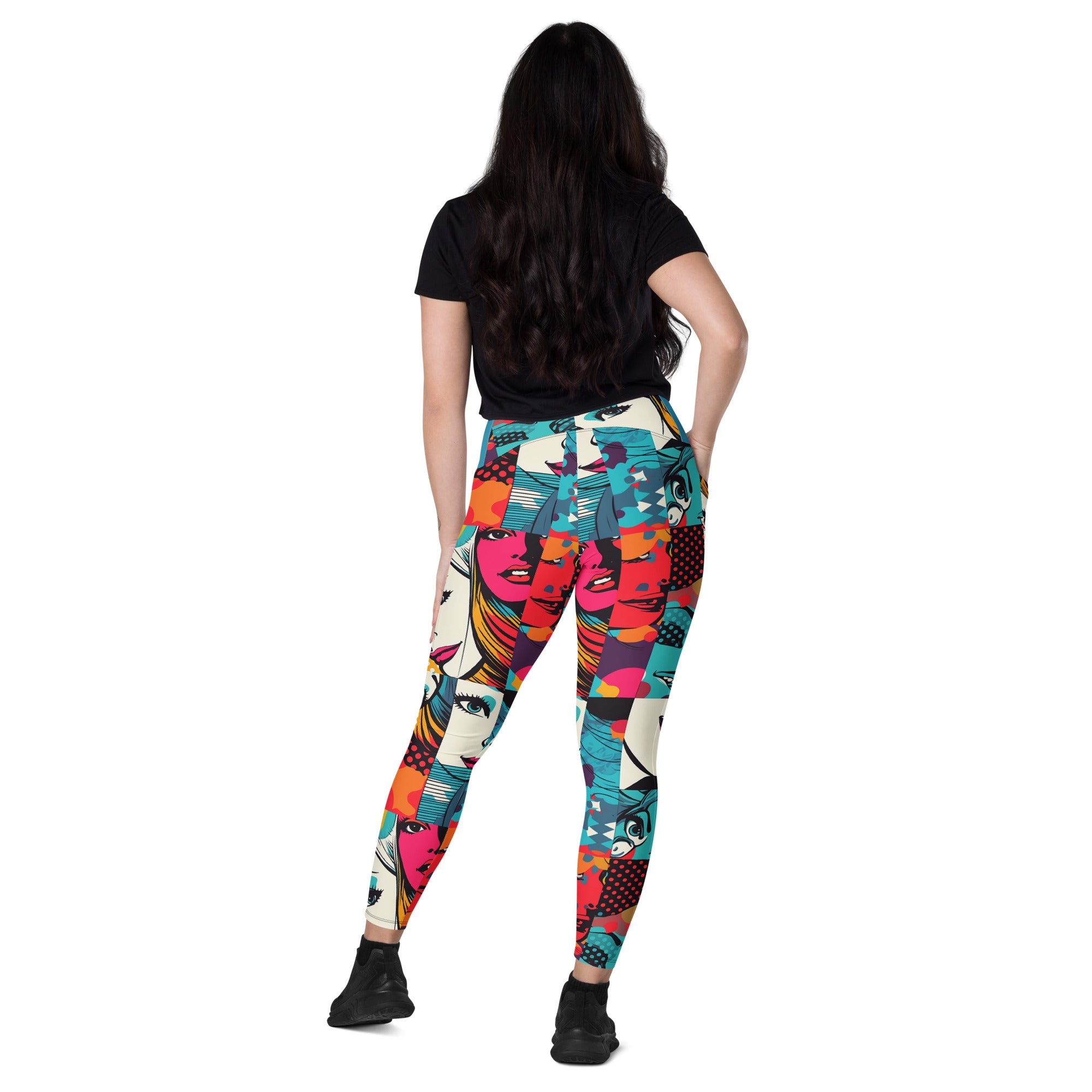 Pop Art Leggings with pockets