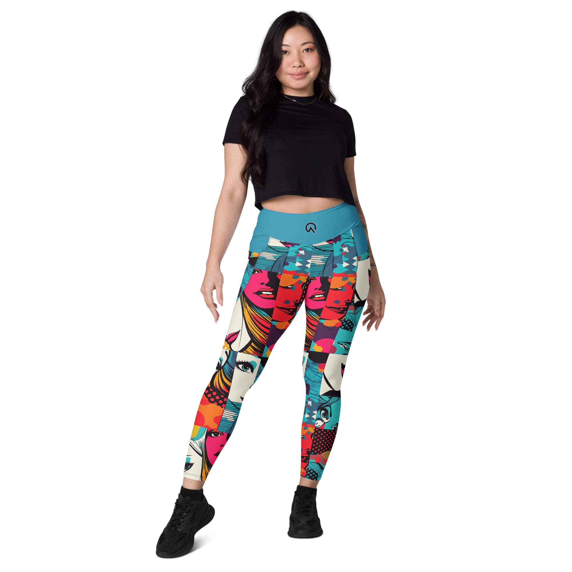 Pop Art Leggings with pockets