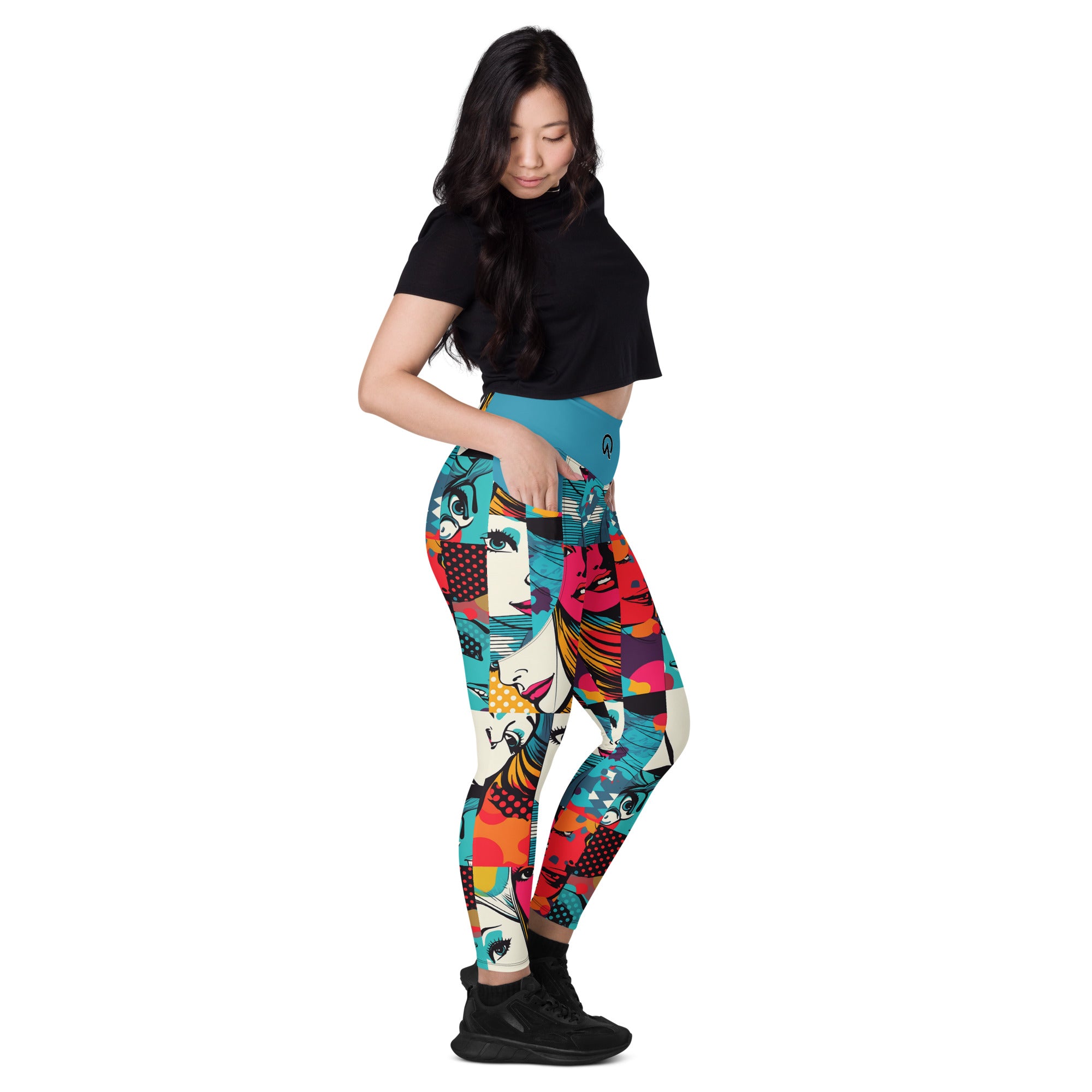 Pop Art Leggings with pockets