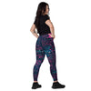 Digital (Pink & Navy) Leggings with pockets