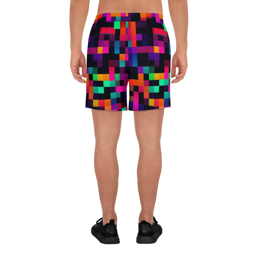 Pixel Perfect Men's Athletic Shorts