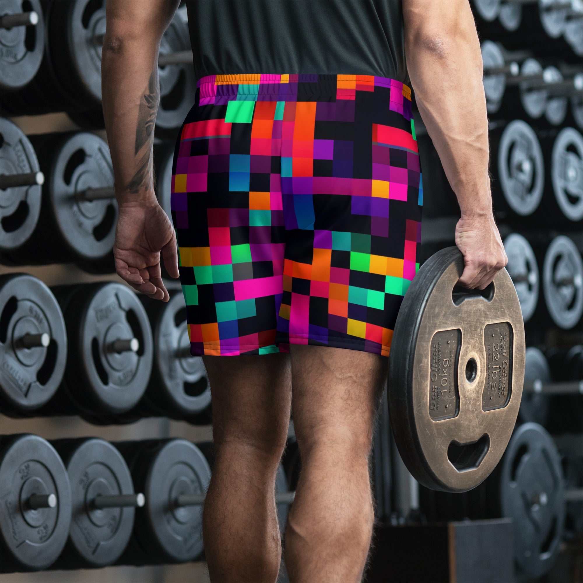 Pixel Perfect Men's Athletic Shorts