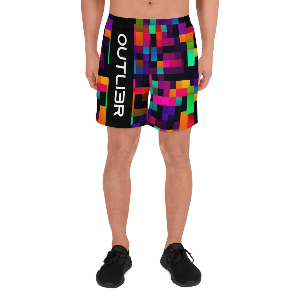 Pixel Perfect Men's Athletic Shorts