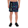 Synthwave Men's Athletic Shorts